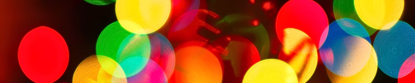 Abstract patroon van overlappende felle kleuren cirkels alsof wazig licht met exemplaren voorbeelden don't say it show it